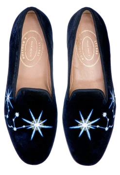 Aquarius Midnight Velvet Slipper (Women)