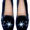 Aquarius Midnight Velvet Slipper (Men)