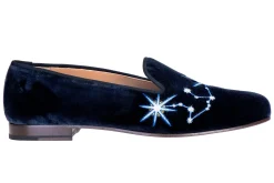 Aquarius Midnight Velvet Slipper (Men)