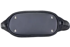 Black Raffia Mini Tote