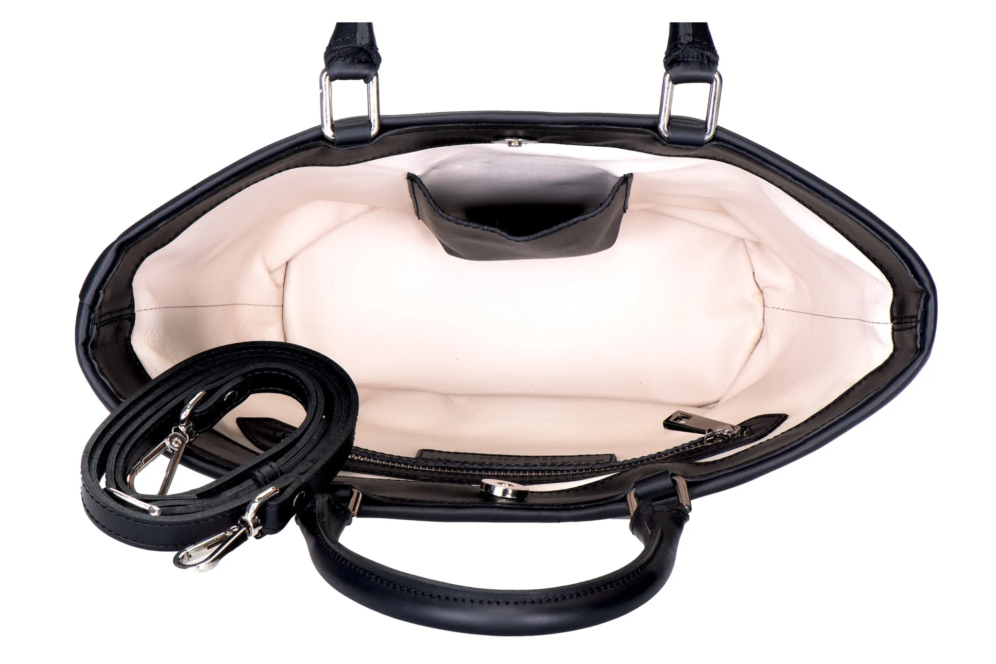 Black Raffia Mini Tote