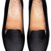 Black Raffia Slipper (Wide)