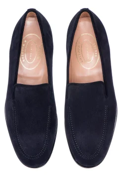 Black Suede Venetian (Men)