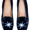 Cancer Midnight Velvet Slipper (Women)