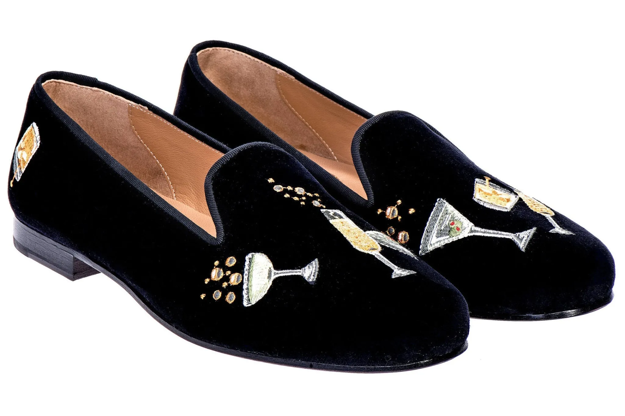 Celebrate Black Velvet Slipper (Narrow)