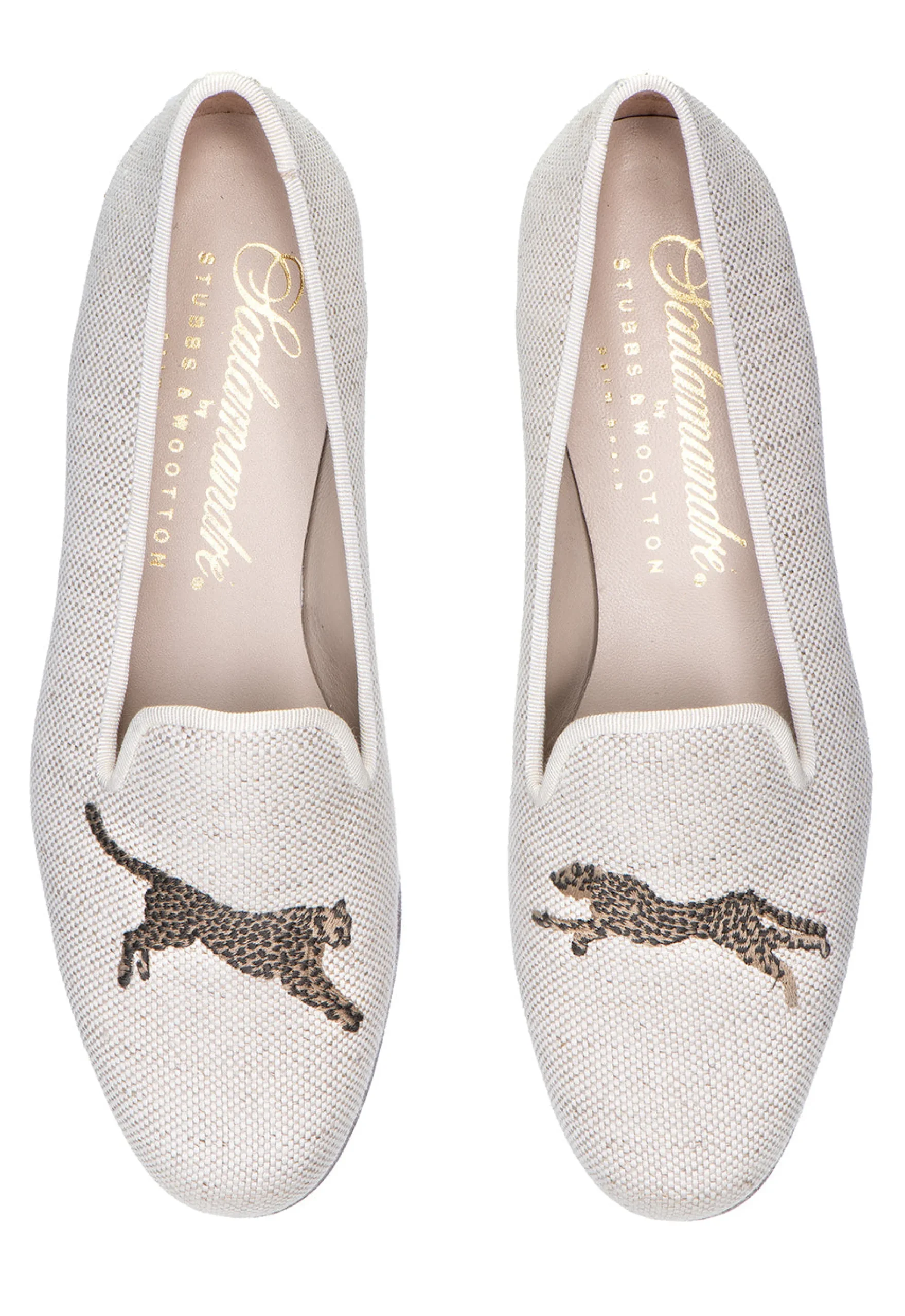 Cheetah Dune Linen Slipper (Women)
