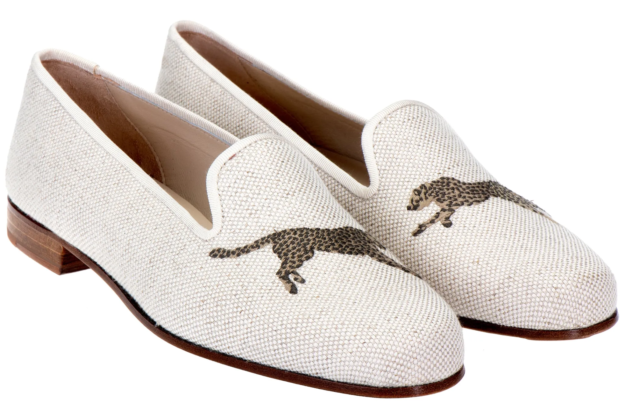 Cheetah Dune Linen Slipper (Men)