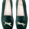 Cheetah Evergreen Velvet Slipper (Women)