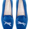 Cheetah Royal Velvet Slipper (Women)