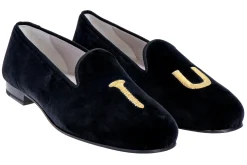 College Black Private Stock Slipper (Men)