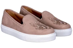 Crest Taupe Suede Sneaker (Women)