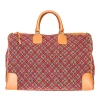Cuenca Red Needlepoint Weekender