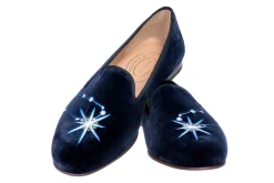 Gemini Midnight Velvet Slipper (Men)