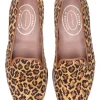 Jane Leopard Needlepoint Slipper (Women)