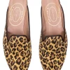 Jane Leopard Needlepoint Mule (Women)