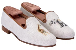 Jungle Flax Linen Slipper (Women)