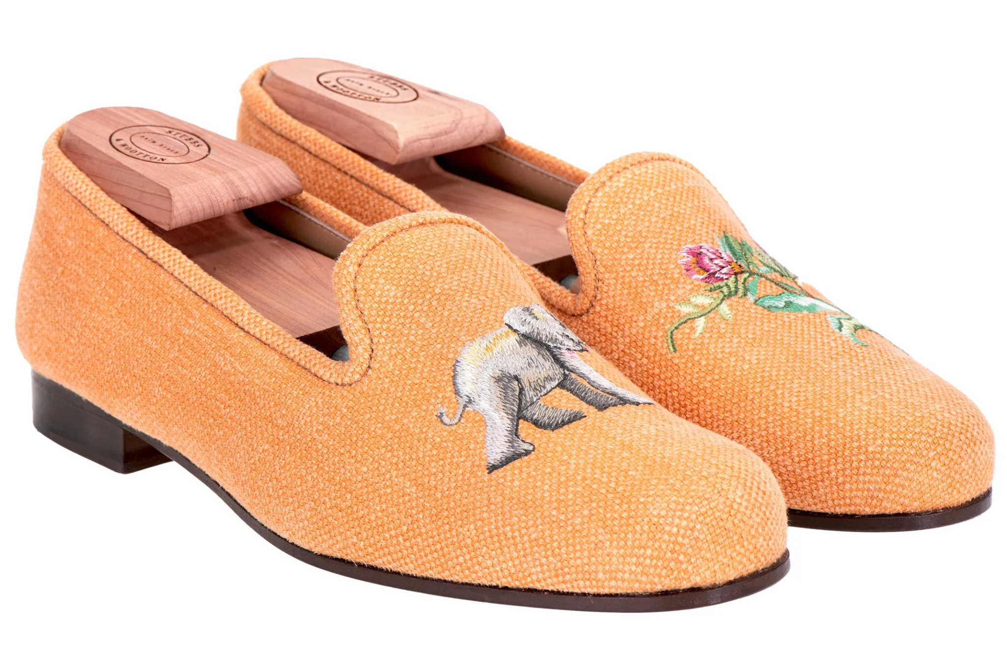 Jungle Ochre Linen Slipper (Men)