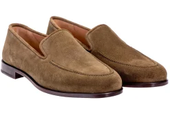 Khaki Loden Suede Venetian (Men)