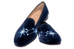 Leo Midnight Velvet Slipper (Men)