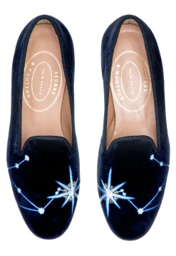 Libra Midnight Velvet Slipper (Women)