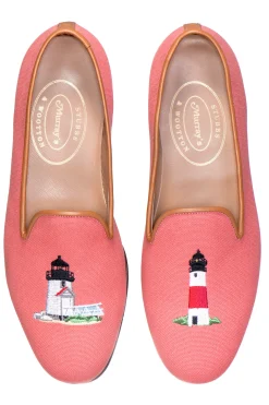 Lighthouse Nantucket Red Slipper (Men)