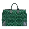 Malachite Needlepoint Weekender