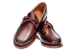 Merritt Brown Boat Shoe (Wide)
