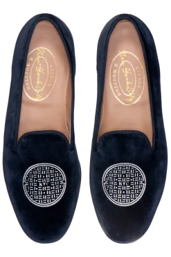 Metropolis Nickel Velvet Slipper (Women)