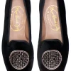 Metropolis Rosegold Velvet Slipper (Women)
