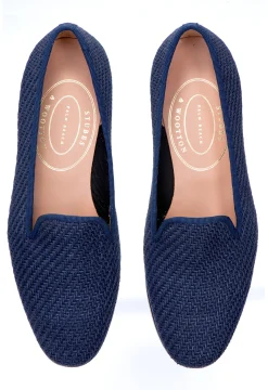Navy Sisal Slipper (Men)