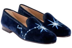 Pisces Midnight Velvet Slipper (Women)
