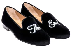 The End Black Velvet Slipper (Men)