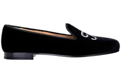 The End Black Velvet Slipper (Men)