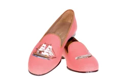 Whaling Nantucket Red Slipper (Women)